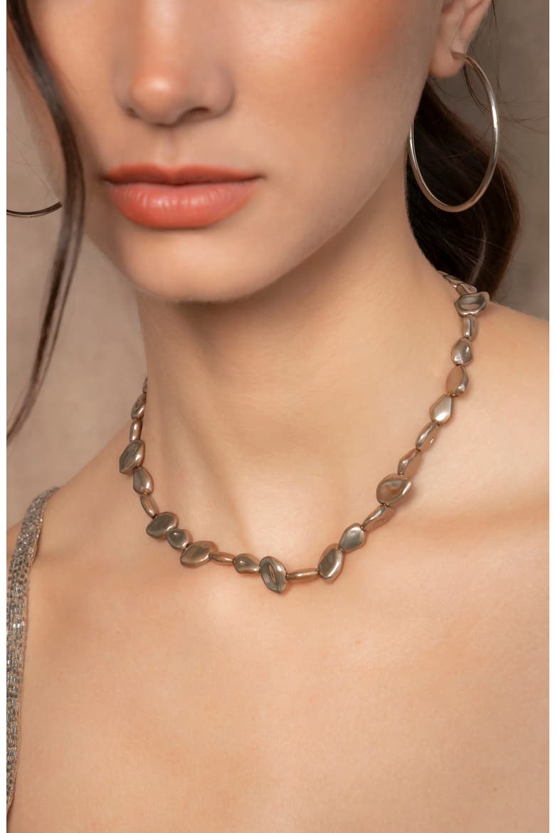 Moonshadow Hematite Necklace, Alternate, color, MOONSHADOW