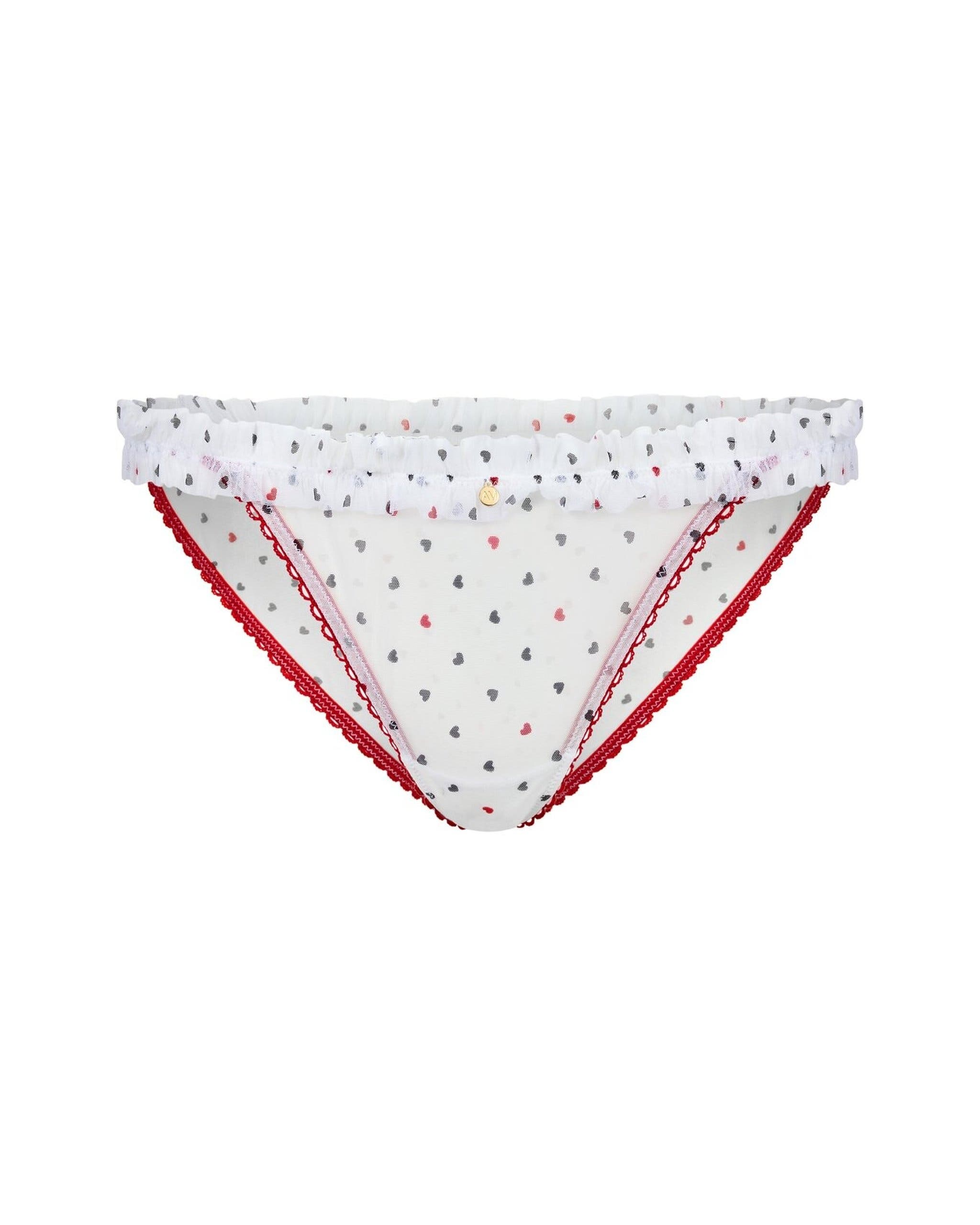 selected Heart white