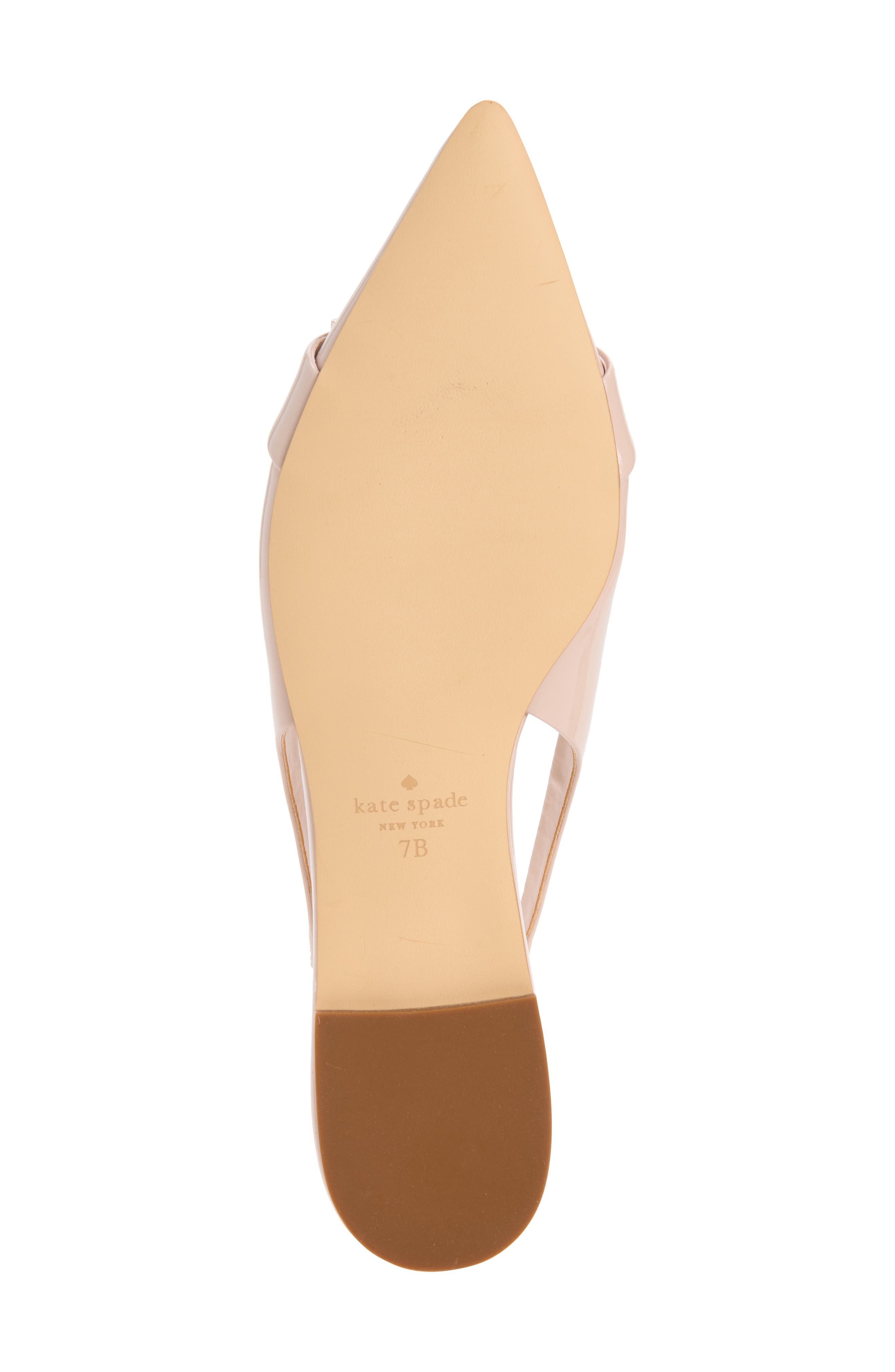 vanna slingback flat, Alternate, color, PALE VELLUM