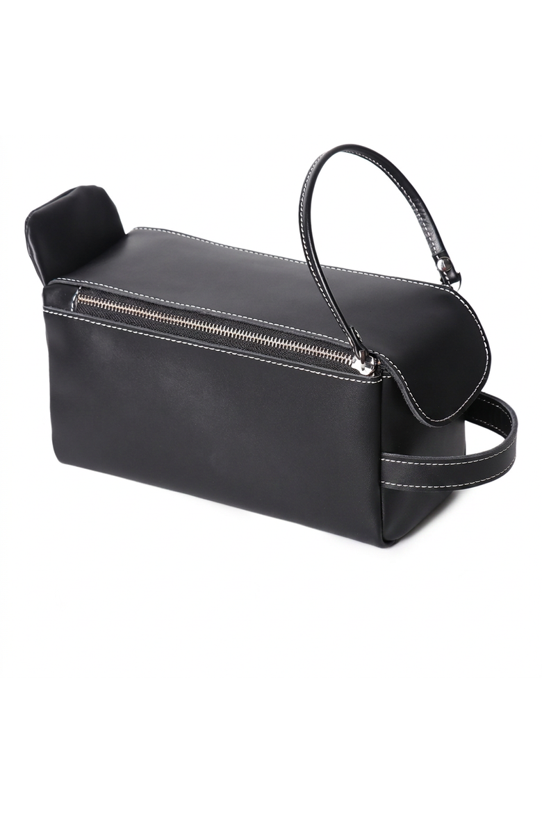The Anders Dopp Kit | Black Leather Toiletry Bag, Alternate, color, Black