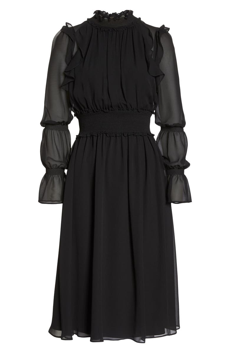 Chelsea28 Ruffle Midi Dress, Alternate, color,