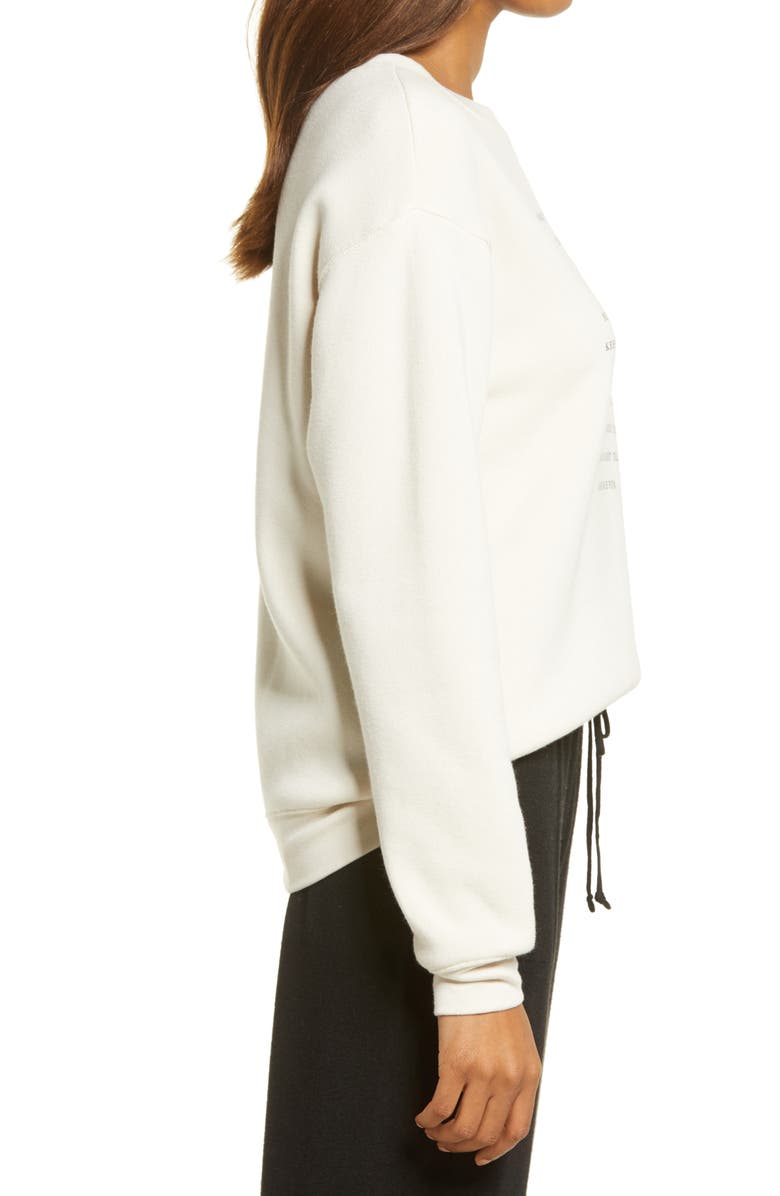 Treasure & Bond Love One Another Sweatshirt, Alternate, color, 