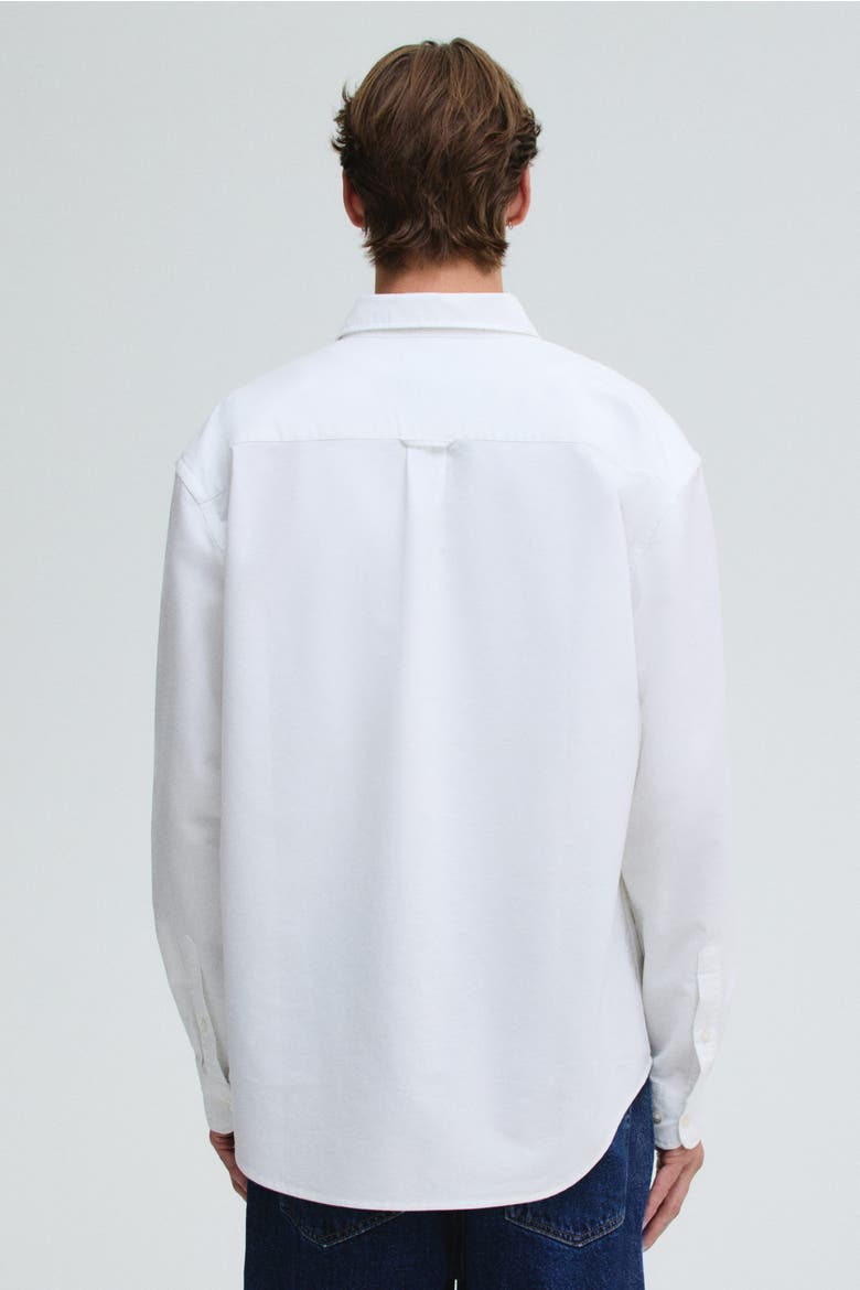 Regular Fit Oxford Shirt, Alternate, color, White