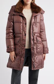 Sam Edelman Puffer Coat with Removable Hood