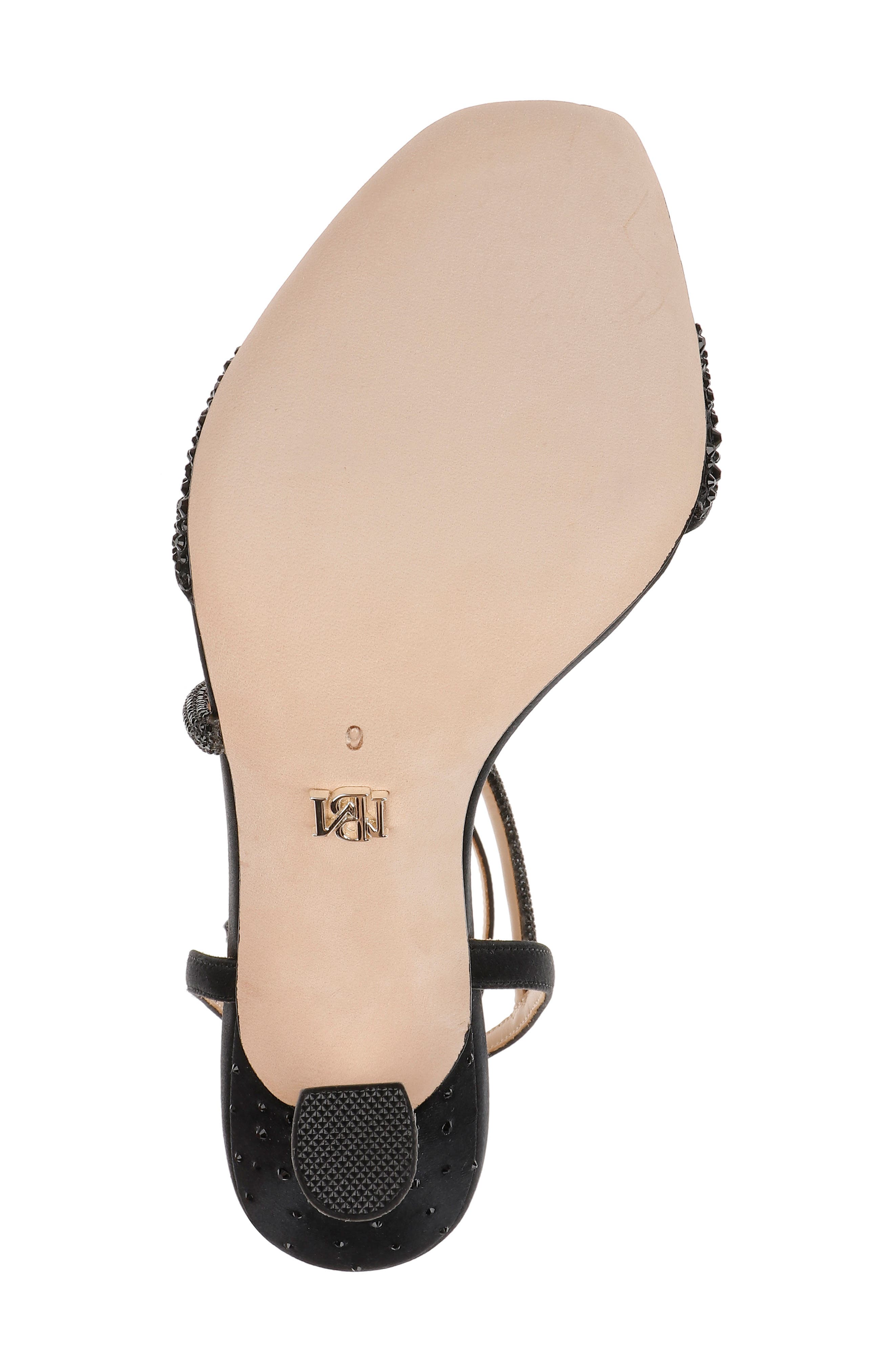 Badgley Mischka Collection Sally Embellished Sandal, Alternate, color, 