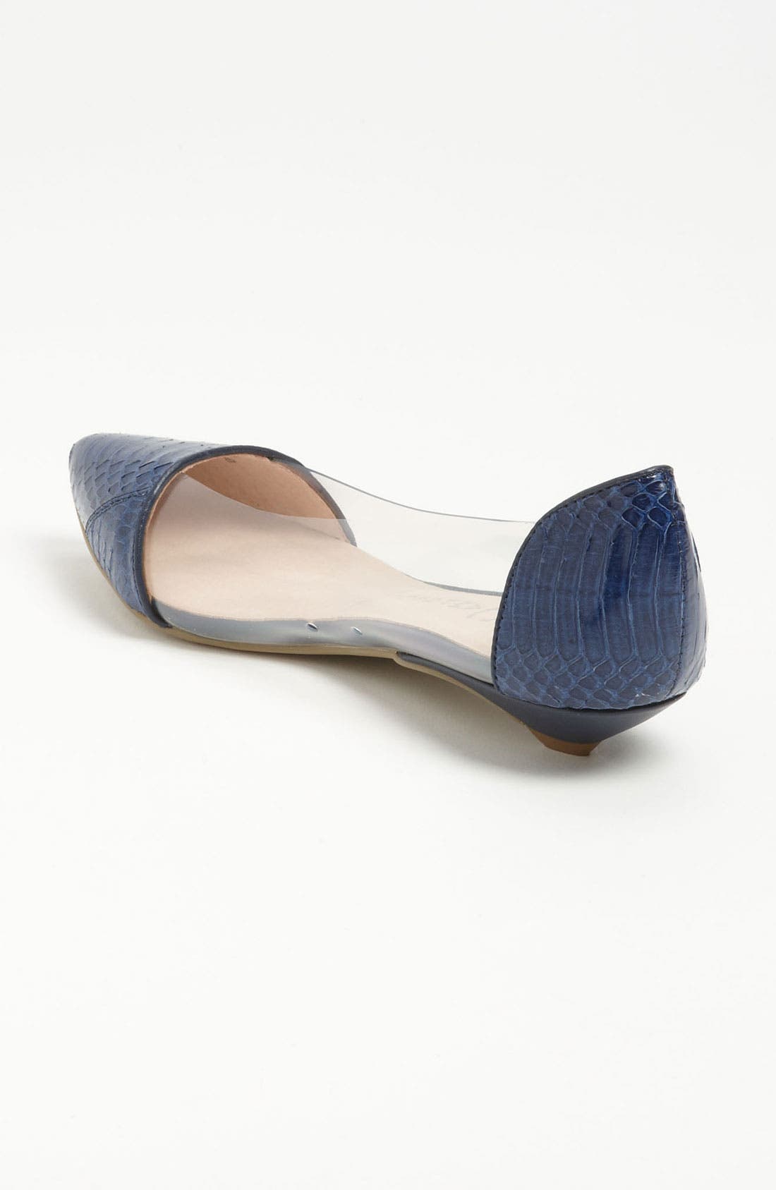 'Scatter' Pump, Alternate, color, BLUE SNAKE/  CLEAR