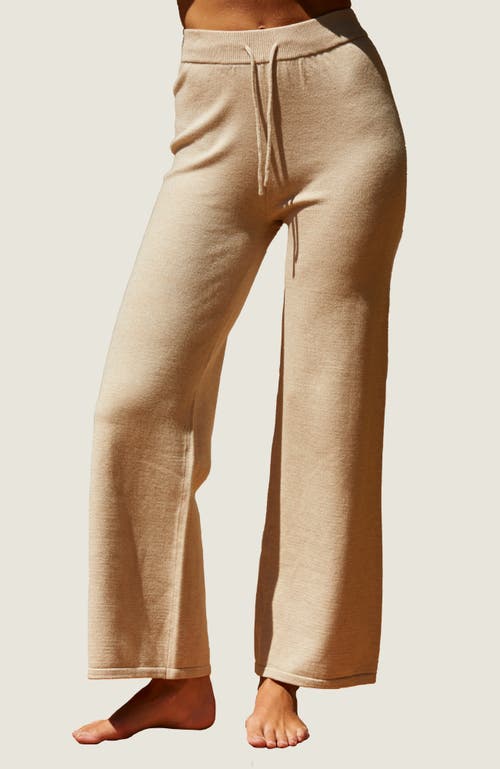 CRESCENT CRESCENT LOUNGE SWEATER KNIT PANTS