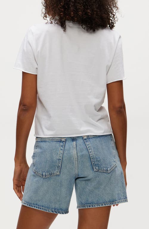 Michael Stars St. Tropez Graphic T-shirt In White