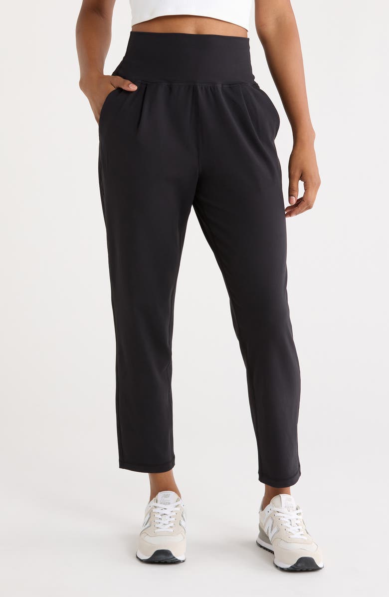 YOGALICIOUS Softlux Dakota Tapered Pants, Main, color, Black