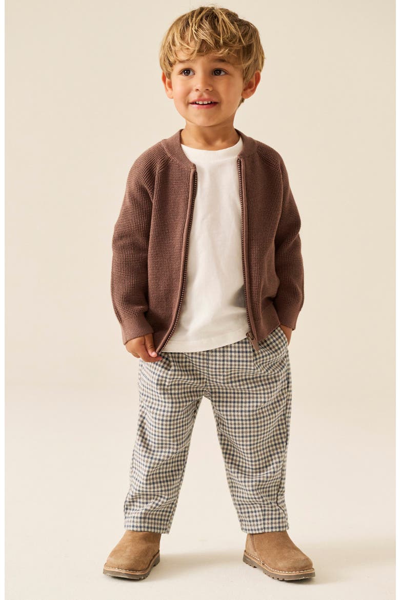 Kids' Loose Tapered Formal Pants, Alternate, color, NEUTRAL