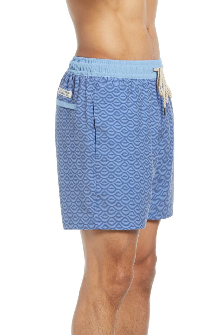 The Bayberry Swim Trunks, Alternate, color, BLUE WAVES