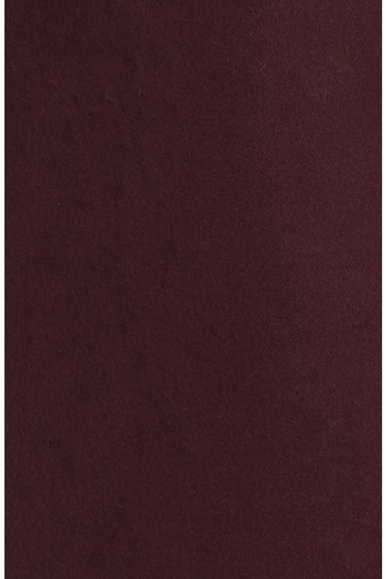 Five-Pocket Cotton Blend Pants, Alternate, color, BURGUNDY