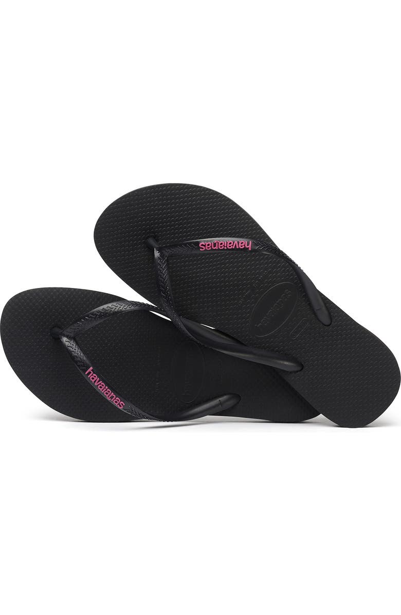 Havaianas Slim Logo Flip Flop, Alternate, color,