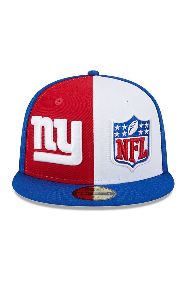 New Era Men's New Era Red/Royal New York Giants 2023 Sideline 59FIFTY Fitted Hat, Alternate, color, Red