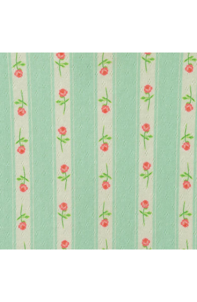 Andy & Evan Kids' Short Pajamas, Alternate, color, Light Green Floral