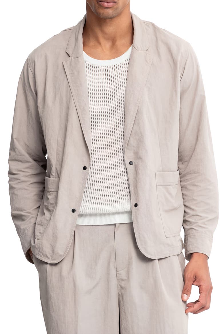 Beach Blazer, Main, color, PUMICE/ GRAY