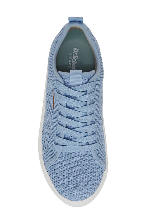 Shop Dr. Scholl's Time Off Sneaker In Blue Knit