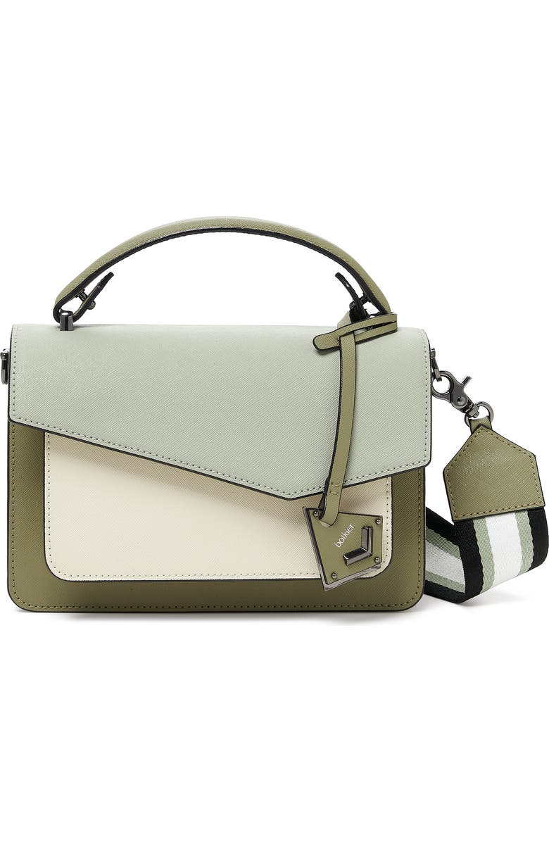 Botkier Cobble Hill Colorblock Leather Crossbody Bag, Main, color,