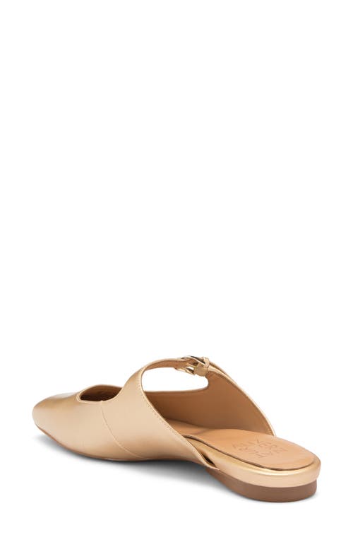 Naturalizer Apple Mary Jane Mule In Gold