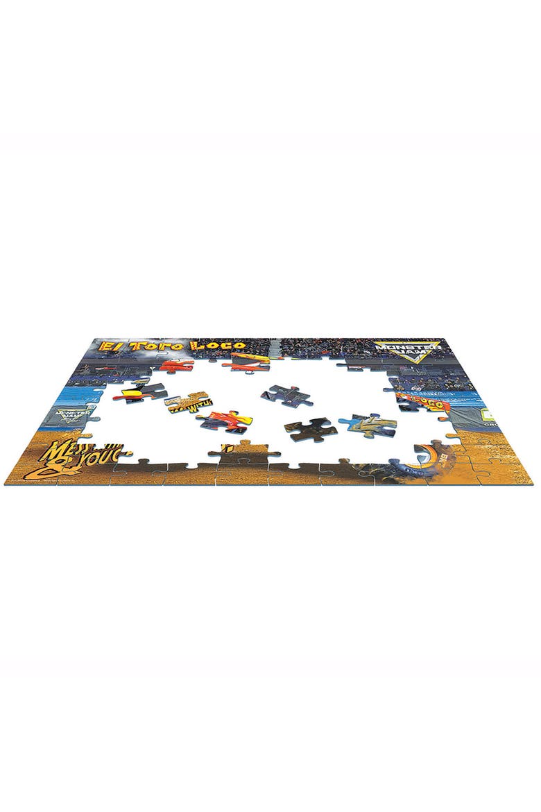 Monster Jam Puzzle & Lunch Box El Toro Loco, 100Piece Jigsaw, 5+, Alternate, color, Multicolored