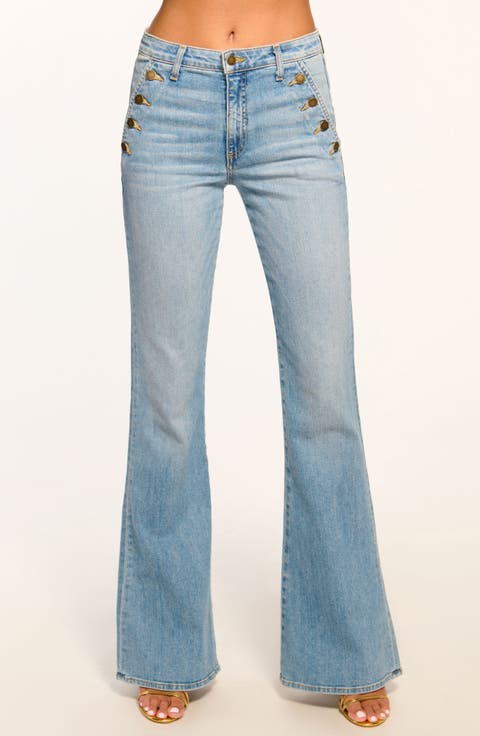 Helena High Waist Flare Leg Jeans