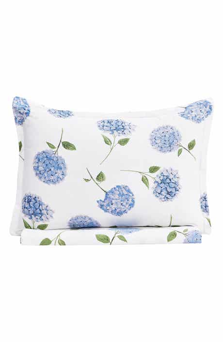 MELANGE HOME Hydrangea 400 Thread Count Cotton Duvet Set