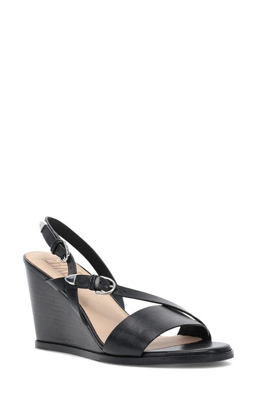 Frye Rachel Slingback Wedge Sandal In Black