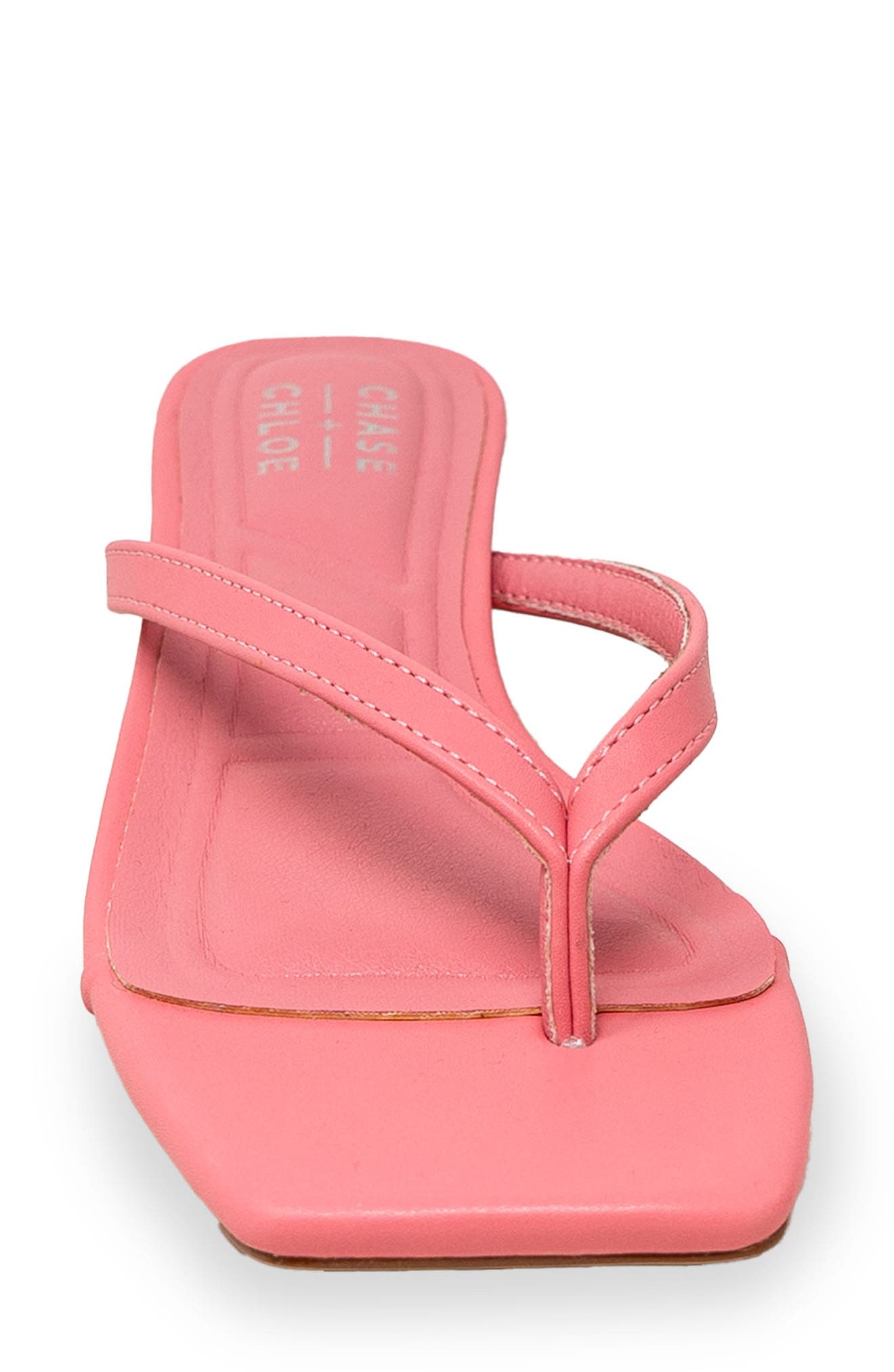 Raya Kitten Heel Sandal, Alternate, color, PINK PU