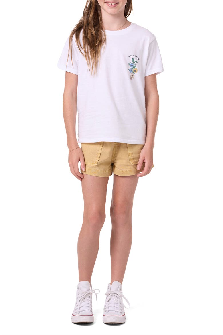 Kylas Denim Shorts, Alternate, color, WARM SAND