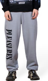 PLEASURES Onyx Logo Joggers