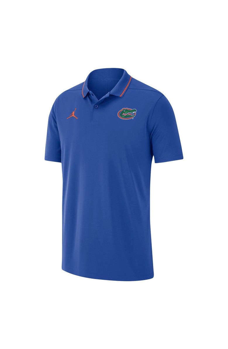 Jordan Brand Men's Jordan Brand Royal Florida Gators 2023 Coaches Performance Polo, Alternate, color, 
