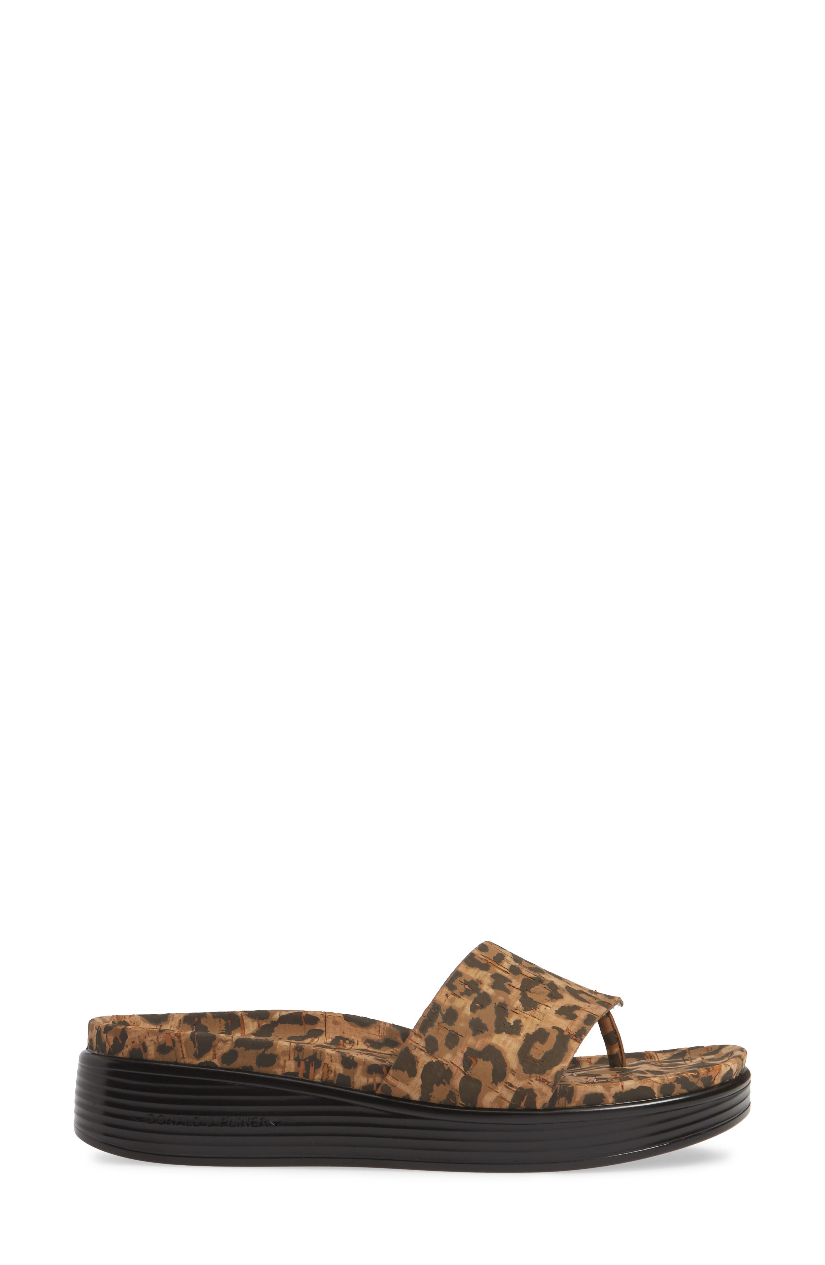 Fifi Slide Sandal, Alternate, color, LEOPARD PRINT