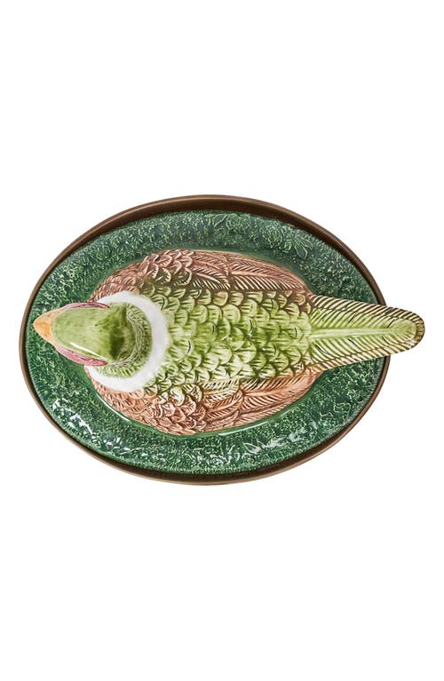 Juliska Forest Walk Pheasant Baker With Lid In Brown