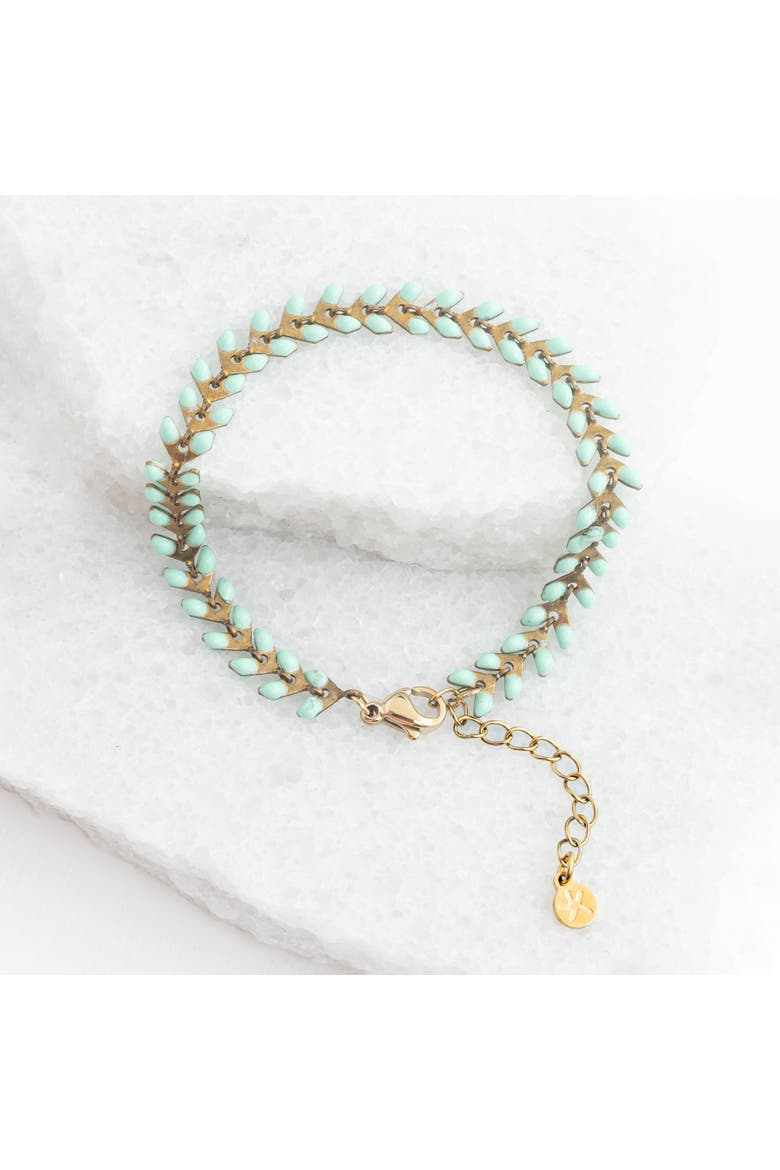 Seeds of Hope Bracelet, Main, color, Mint