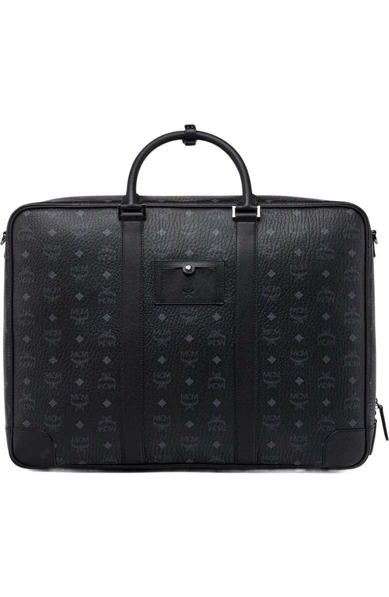 MCM Ottomar Suitcase in Visetos, Alternate, color,