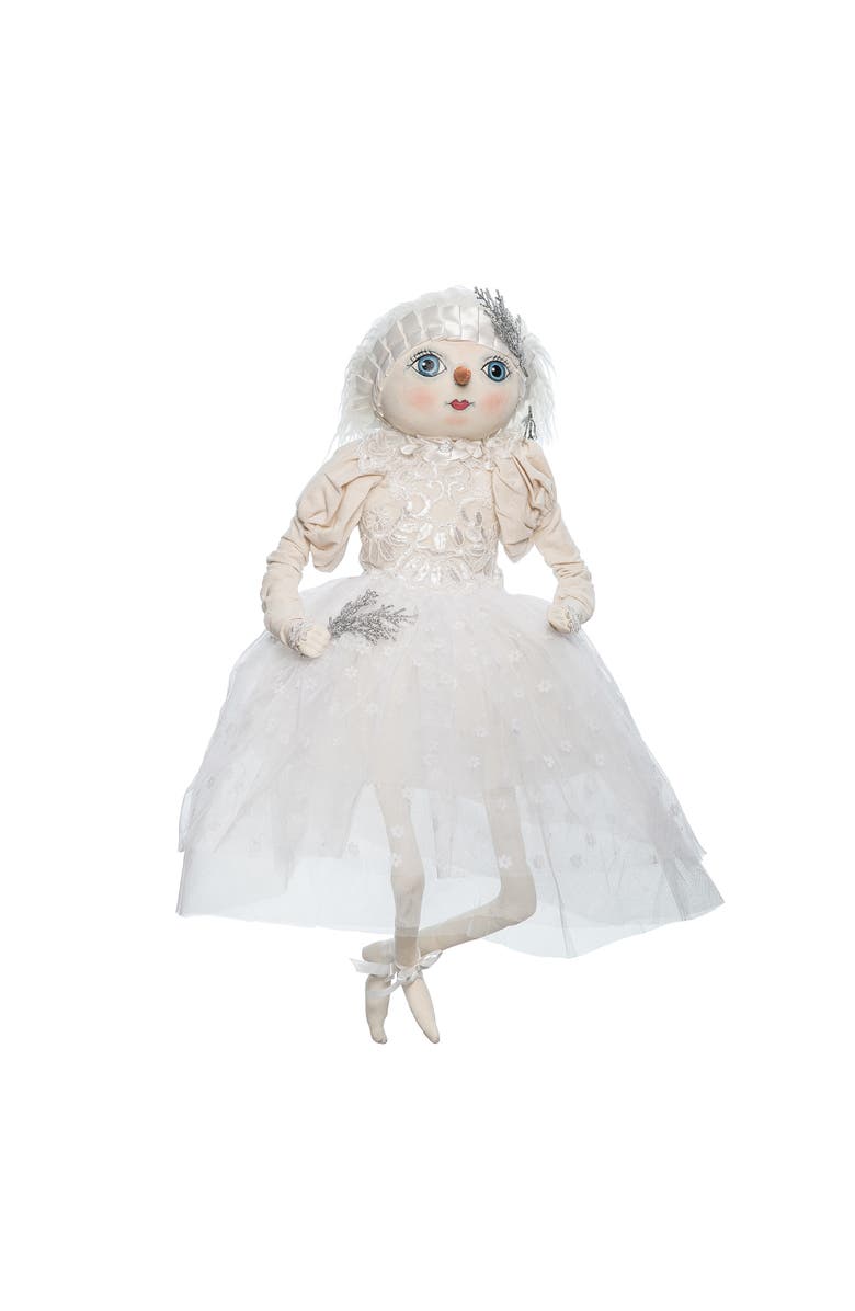 Gallerie II Madam Flurry Gathered Traditions Joe Spencer Figure, Main, color, White