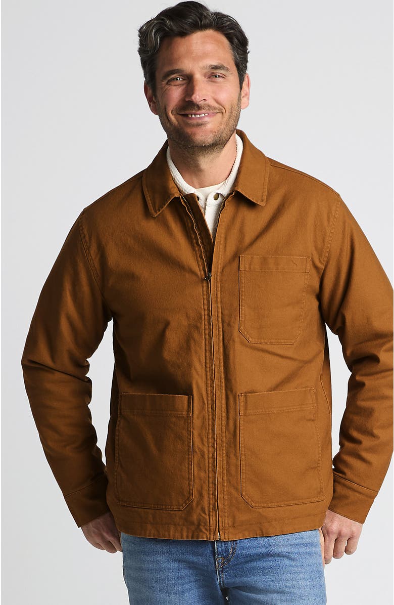 Lands' End Workwear Canvas Jacket, Main, color,