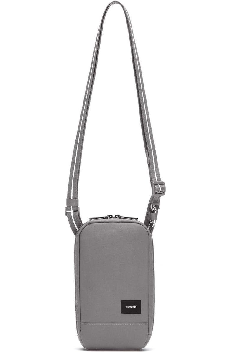 PACSAFE RFIDsafe Tech Crossbody, Main, color, Stone