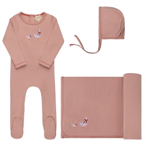 Cross Stitch Duckling Collection - Layette Set