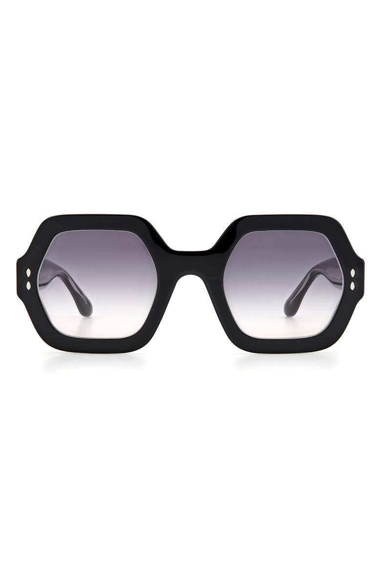 Isabel Marant 52mm Sunglasses, Main, color, Black/ Grey Shaded