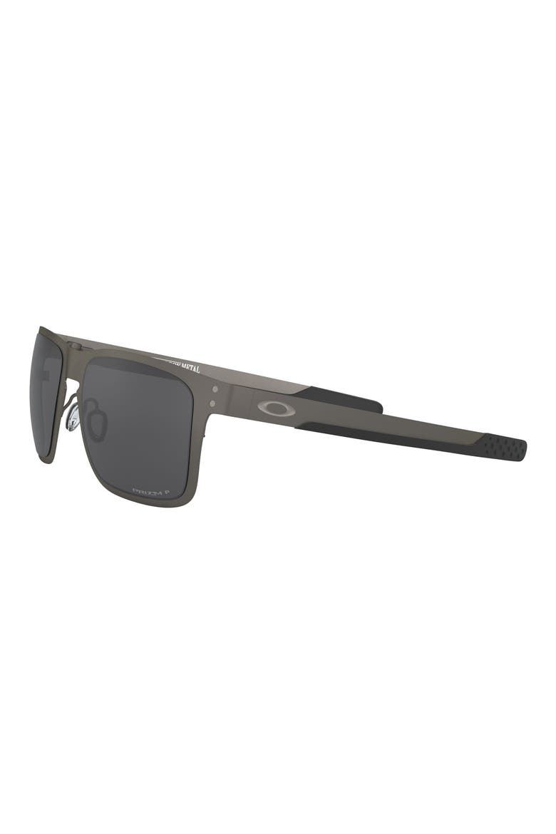 Holbrook 55mm Prizm™ Polarized Square Sunglasses, Alternate, color, MATTE GUNMETAL/ PRIZM BLACK