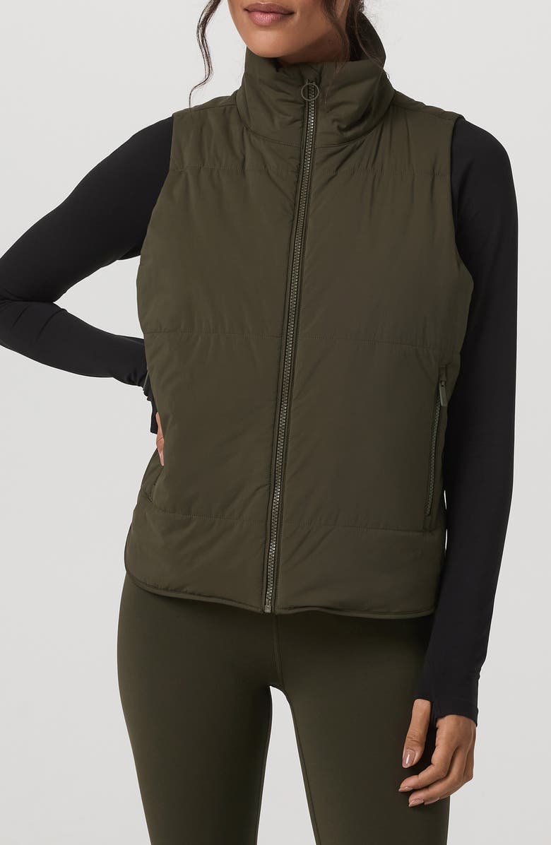 Vuori Canyon Insulated Vest, Main, color, Olive