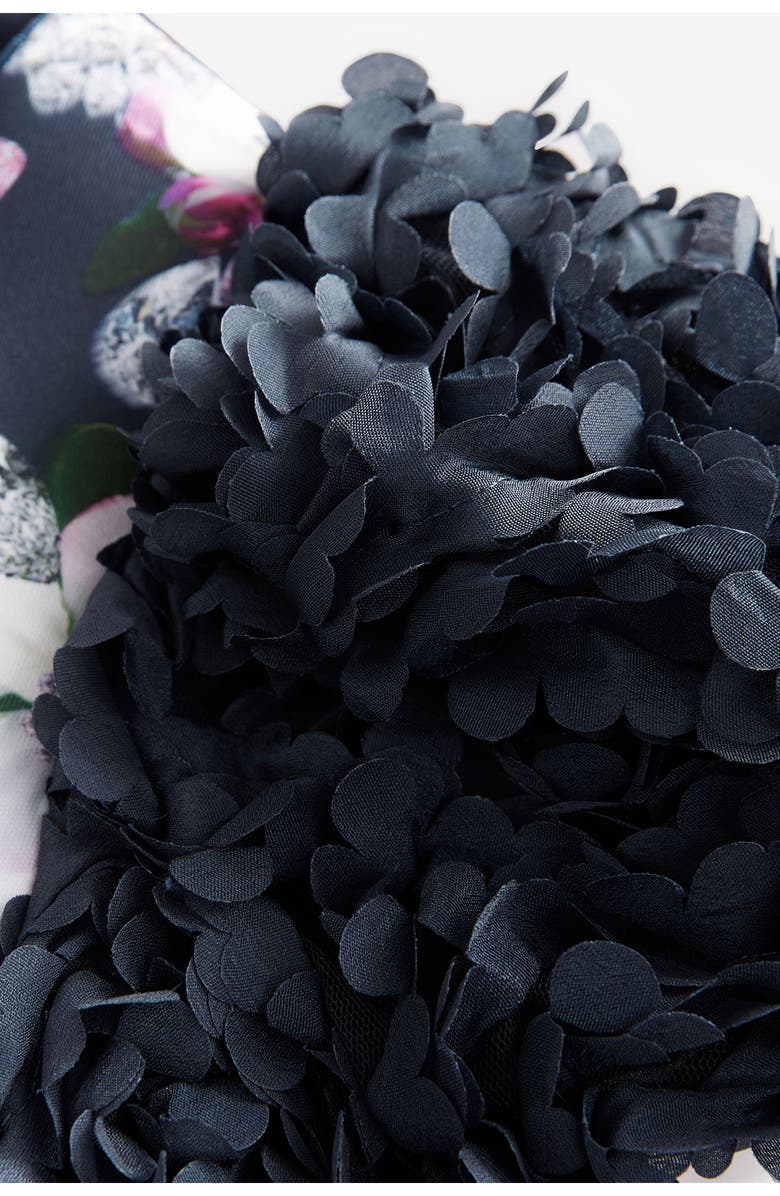 Baker by Ted Baker Kids' Printed Appliqué Scuba Party Dress, Alternate, color,