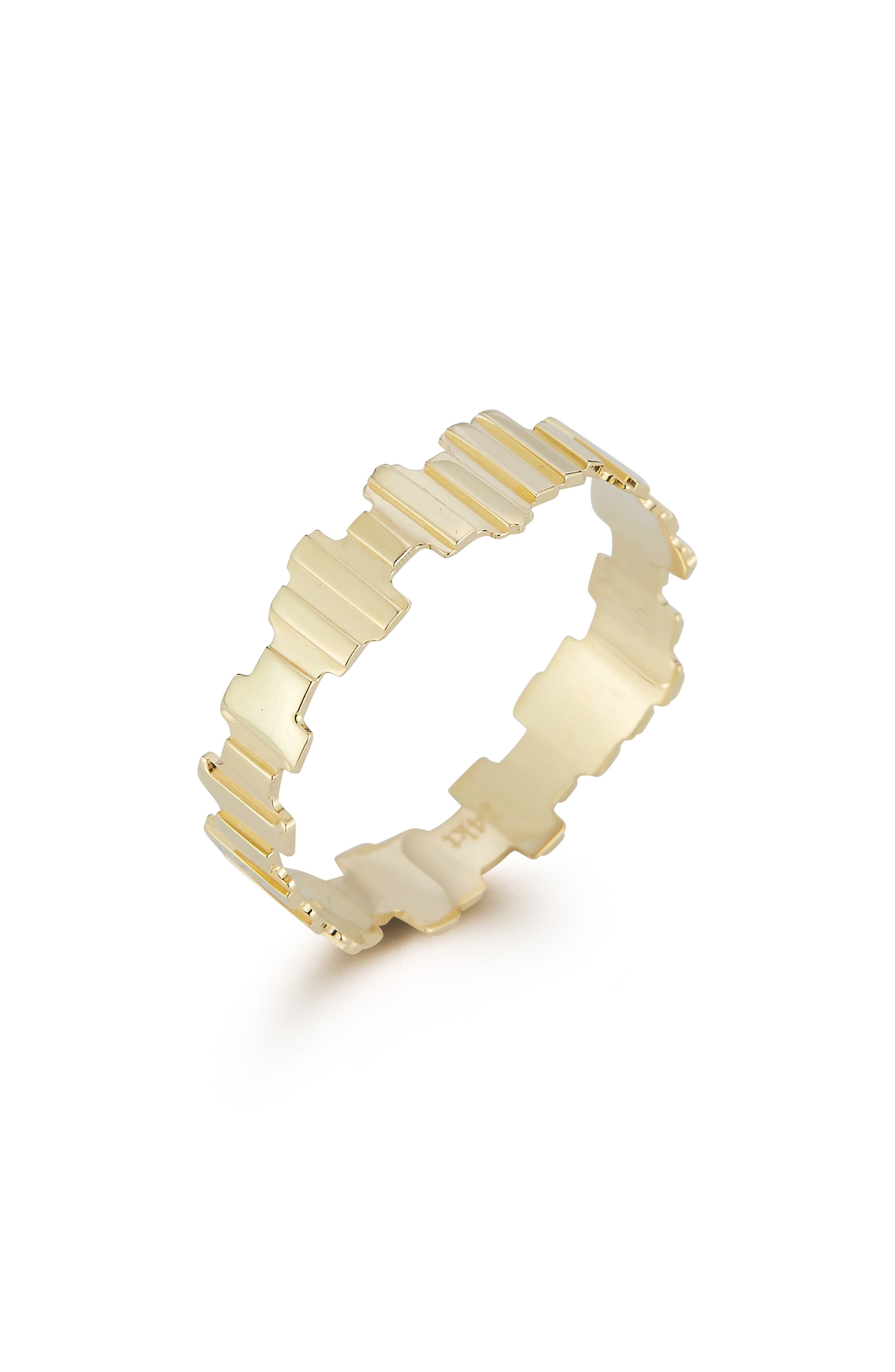 Ember Fine Jewelry Rib Band Ring