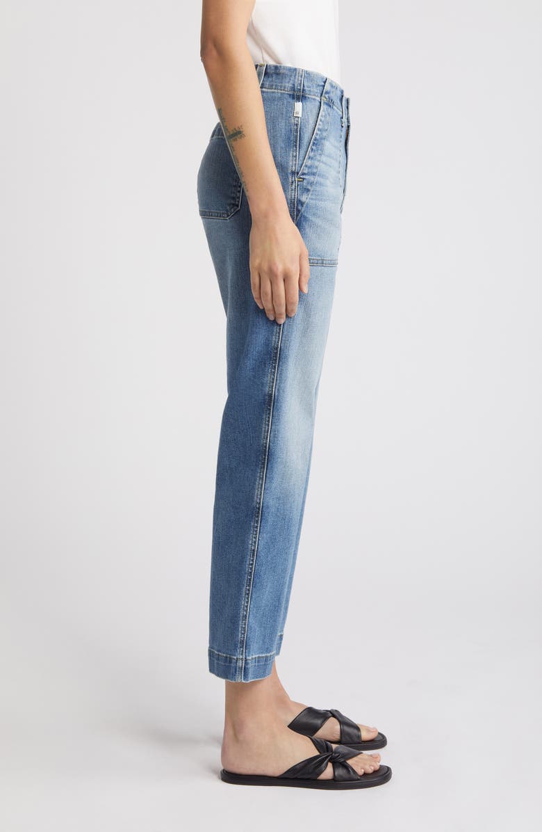 AG Analeigh High Waist Jeans, Alternate, color, Olvera