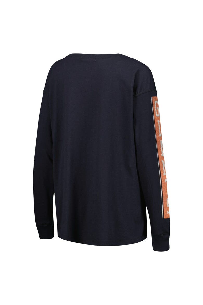 Women's '47 Black San Francisco Giants Statement Long Sleeve T-Shirt, Alternate, color, Black