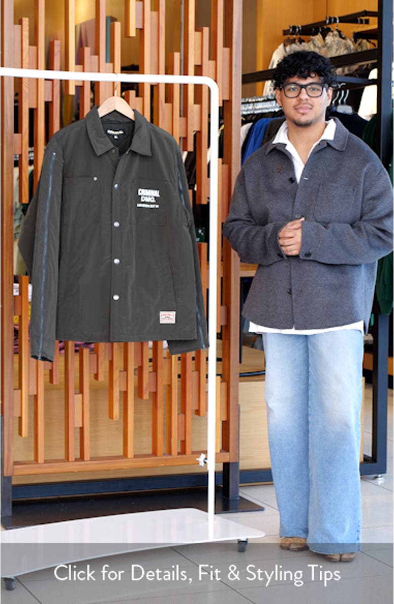 Padded Nylon Shirt, sales video thumbnail