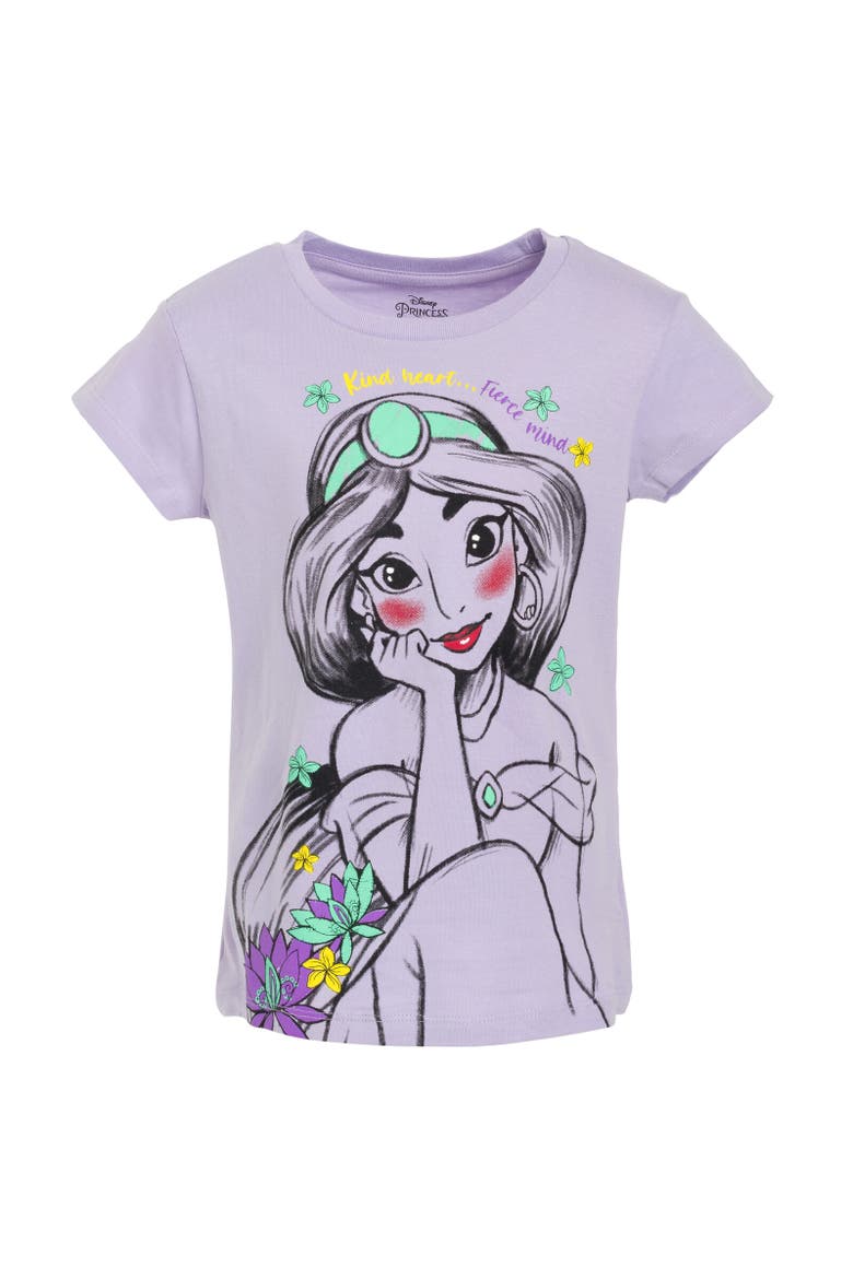 3-Pack T-Shirts, Alternate, color, Princess Multicolor