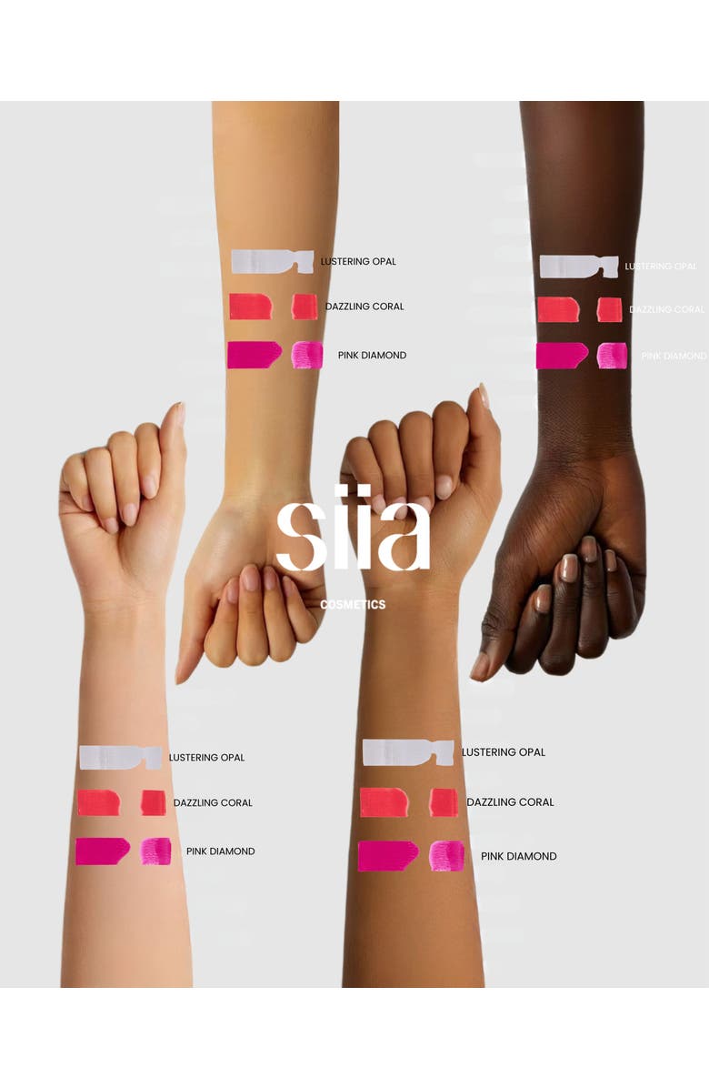 Siia Cosmetics Change Agent Shine Lip Gloss, Alternate, color, Lustering Opal