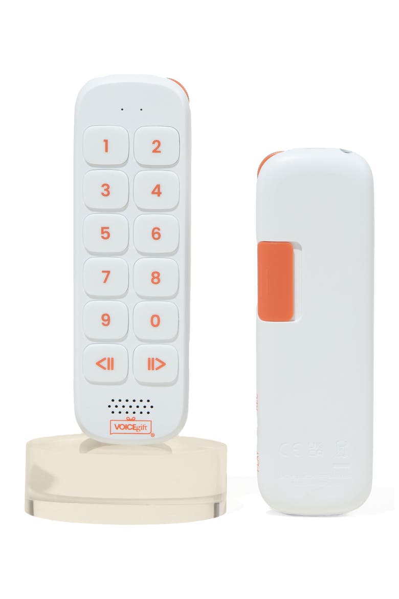 PLAY Voice Recorder for Books & Collectibles, Alternate, color, White